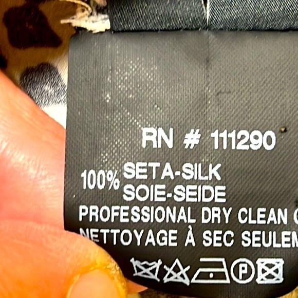 DEREK LAM SILK BLOUSE - Picture 10 of 10